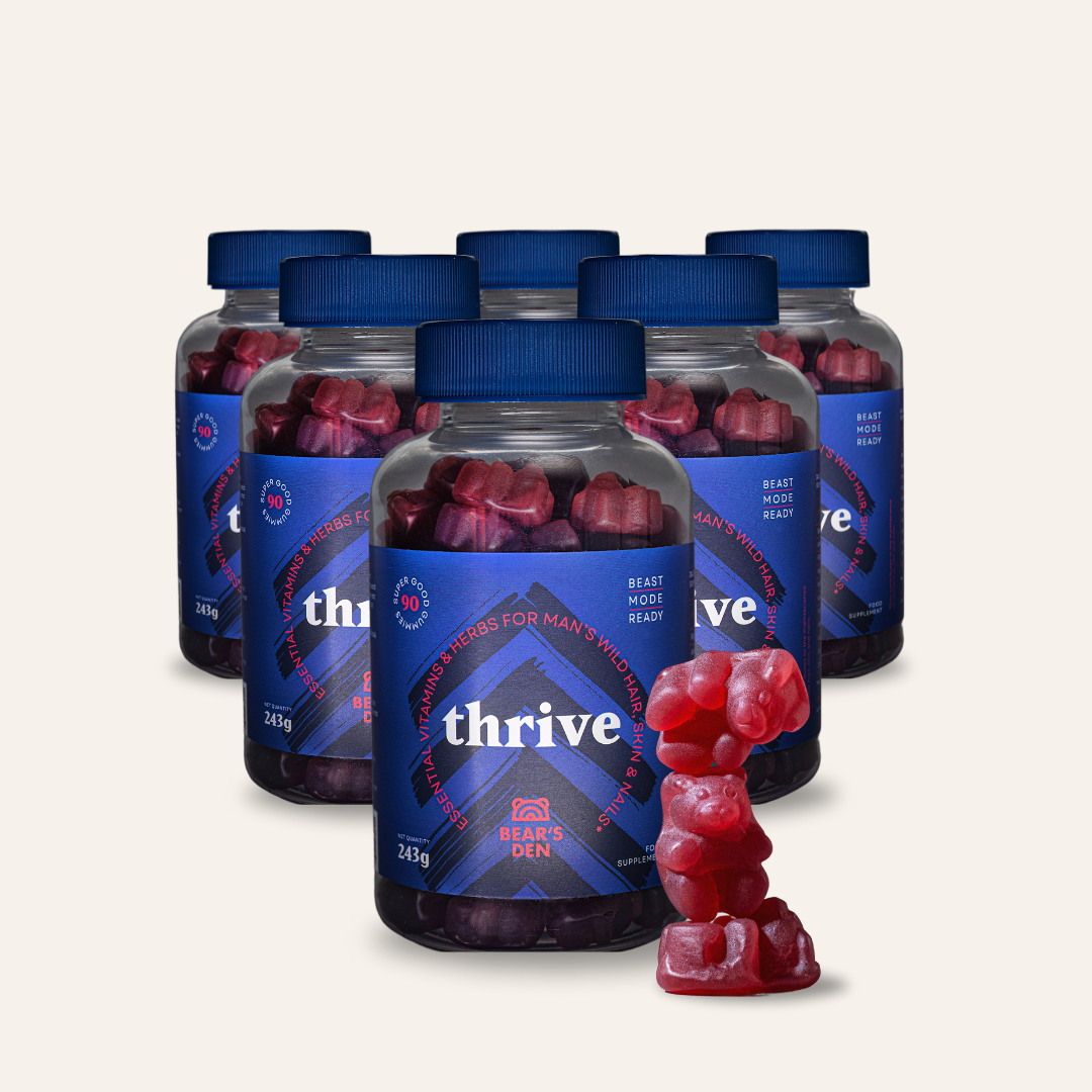 Bear's Den Thrive - Мечки за коса, кожа и нокти