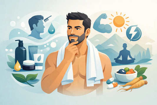 Мъжка wellness рутина за коса, кожа и енергия